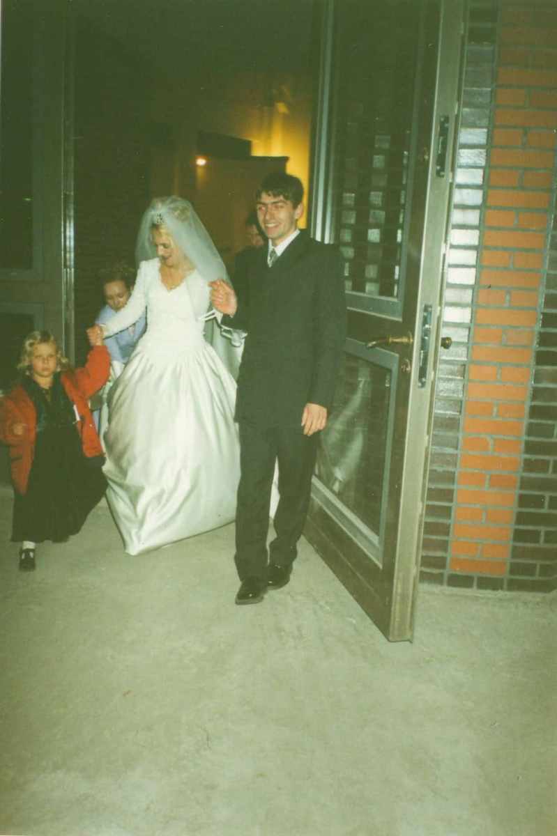 2000 Październik - Pierwszy ślub w nowej świątyni