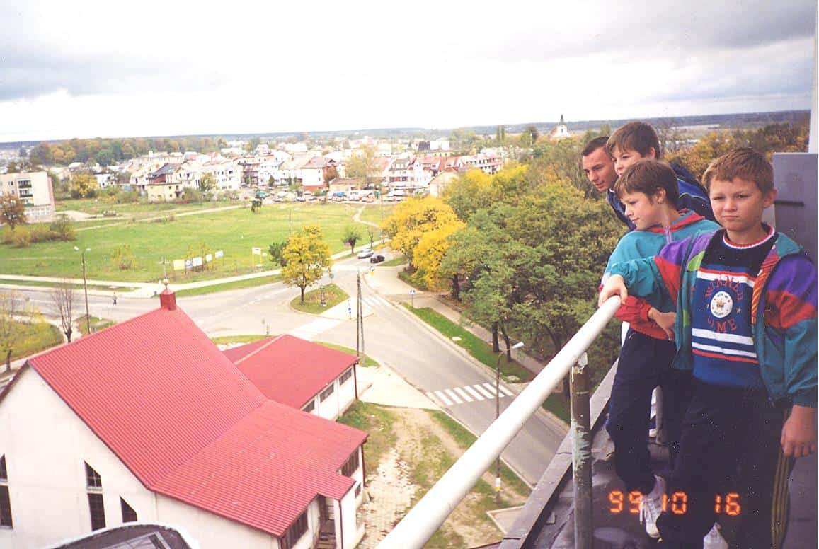 1999 Widok z wieży na Kaplicę